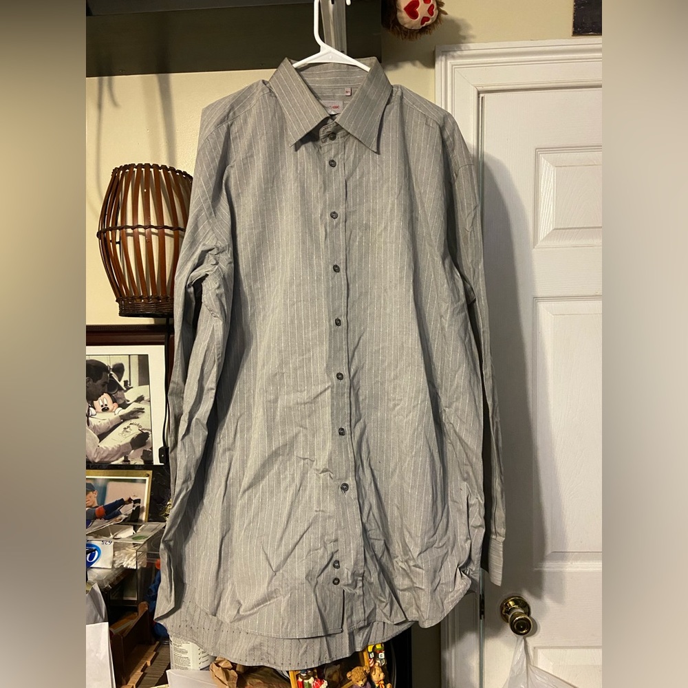 Versace Button Down Shirt Size 2xt - image 1
